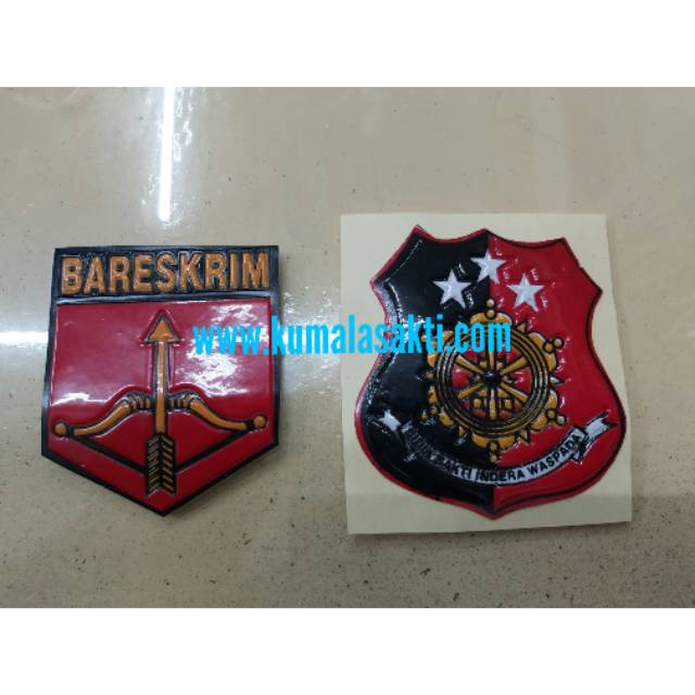 Stiker Timbul Bareskrim