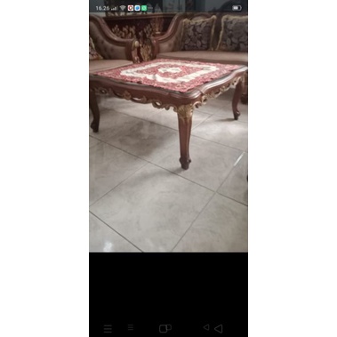 meja tamu ukiran mebel Jepara