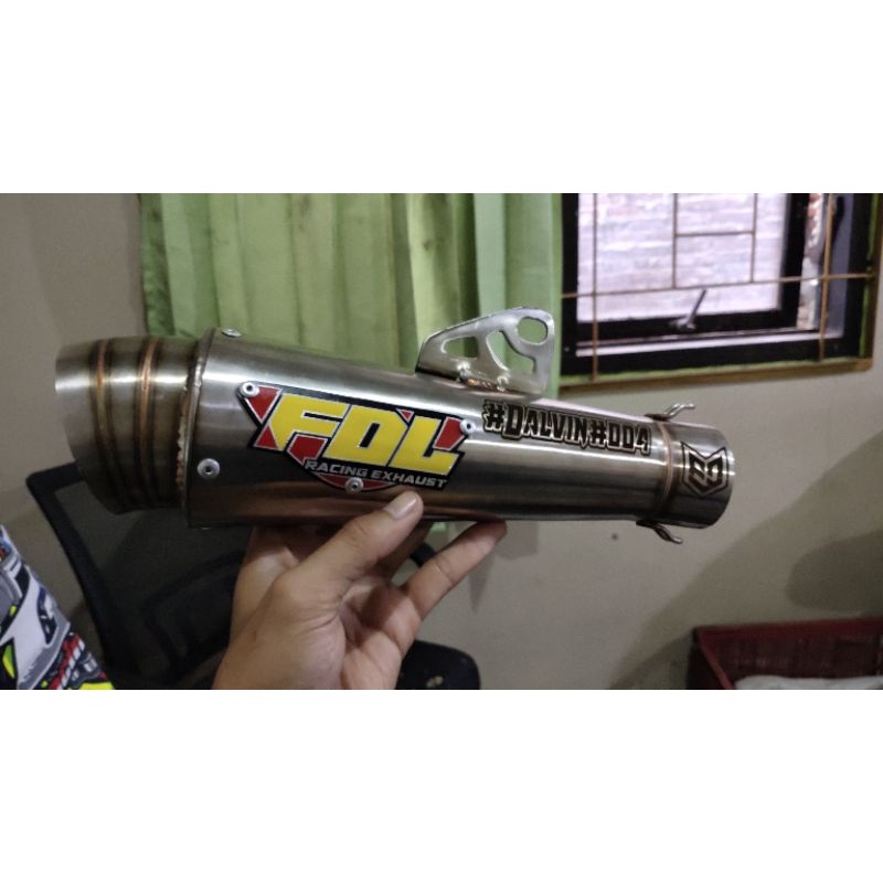 silincer engker engker original FDL RACING inlet 50mm