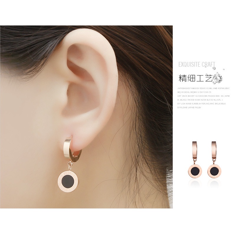 Anting BULGARY TITANIUM Fashion Korean Quality Import Model Terbaru 2021 Bisa Cod Bayar Ditempat