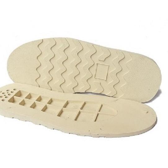 [KODE IAMZQ] sol Potong redwing vibram hitam dan krem karet, sol potong Adya Shop