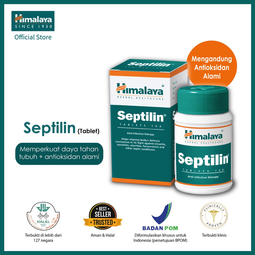 Himalaya Septilin Tablet - Penguat Daya Tahan Tubuh