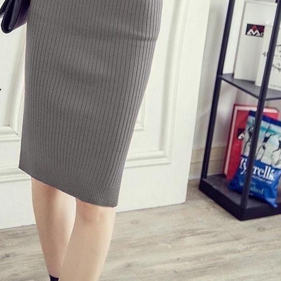 ☺ ROK SPAN RAJUT PREMIUM - ROK WANITA TEBAL - ROK PENDEK WANITA ◌