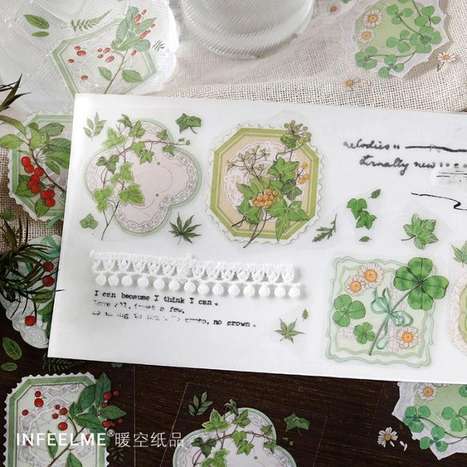 

Fresh Style Illustrations Diary Deco Stickers