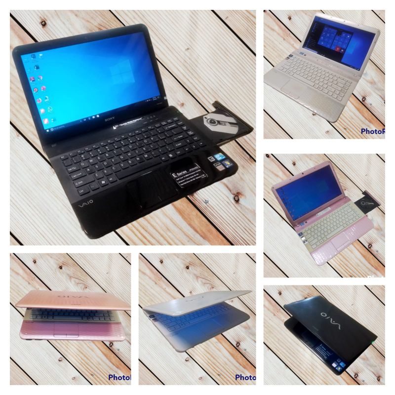 LAPTOP SECOND SONY VAIO CORE i5 RAM 4GB HDD 500GB 14 INCH GENERASI BARU WINDOWS10  SIAP PAKAI