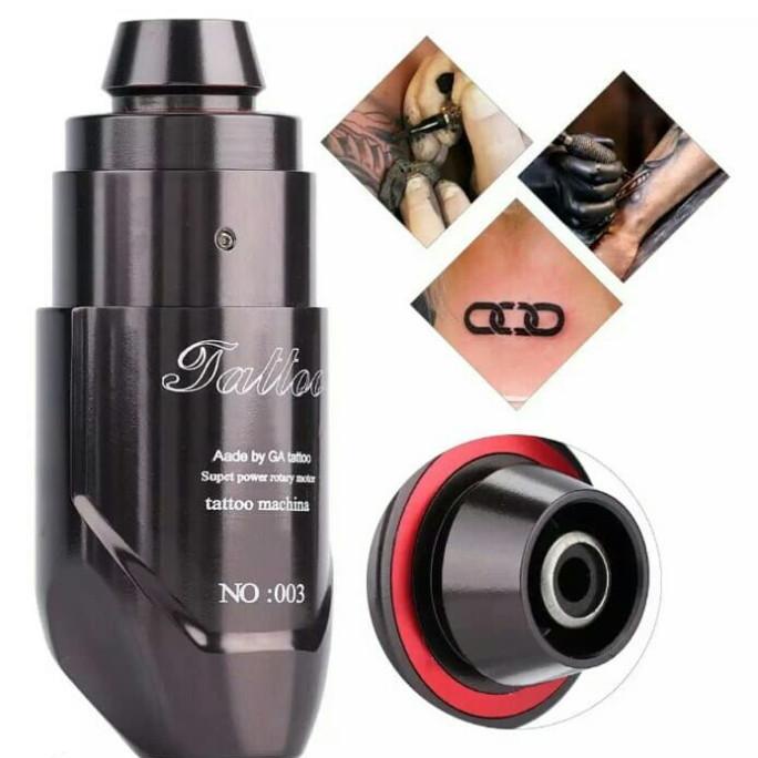 OPEN DS mesin tattoo Rotary pen machine type B warna black tato original tatto