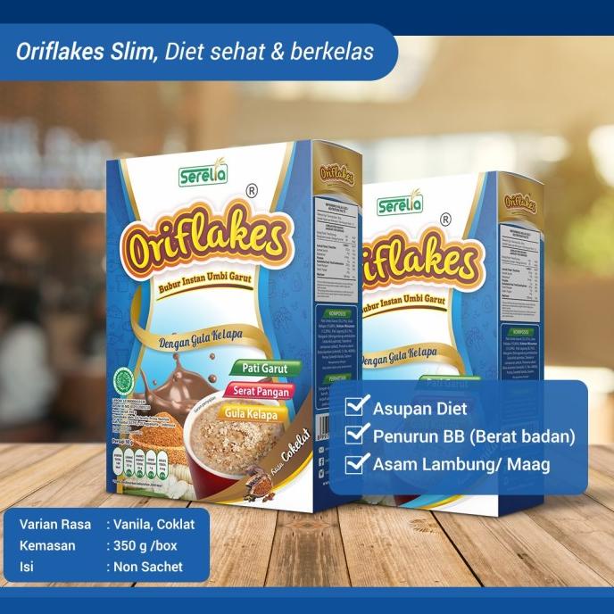 

Diskon Oriflakes Sereal Umbi Garut Slim Diet Asam Lambung Natural Super Food Diskon