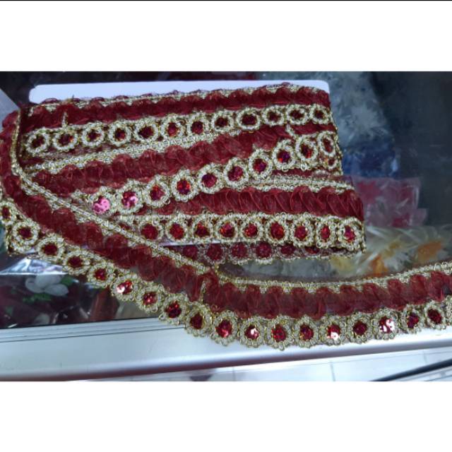 Renda Pita / Renda Emas / Renda India 10 yard