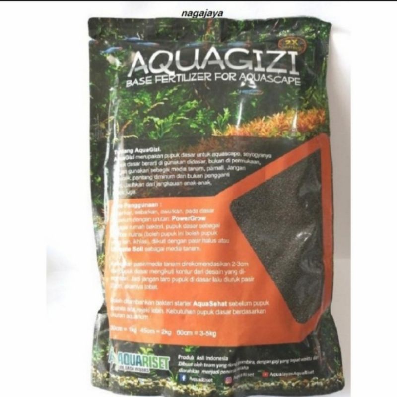 Pupuk Dasar Aquascape AquaGizi Aqua Gizi 1kg