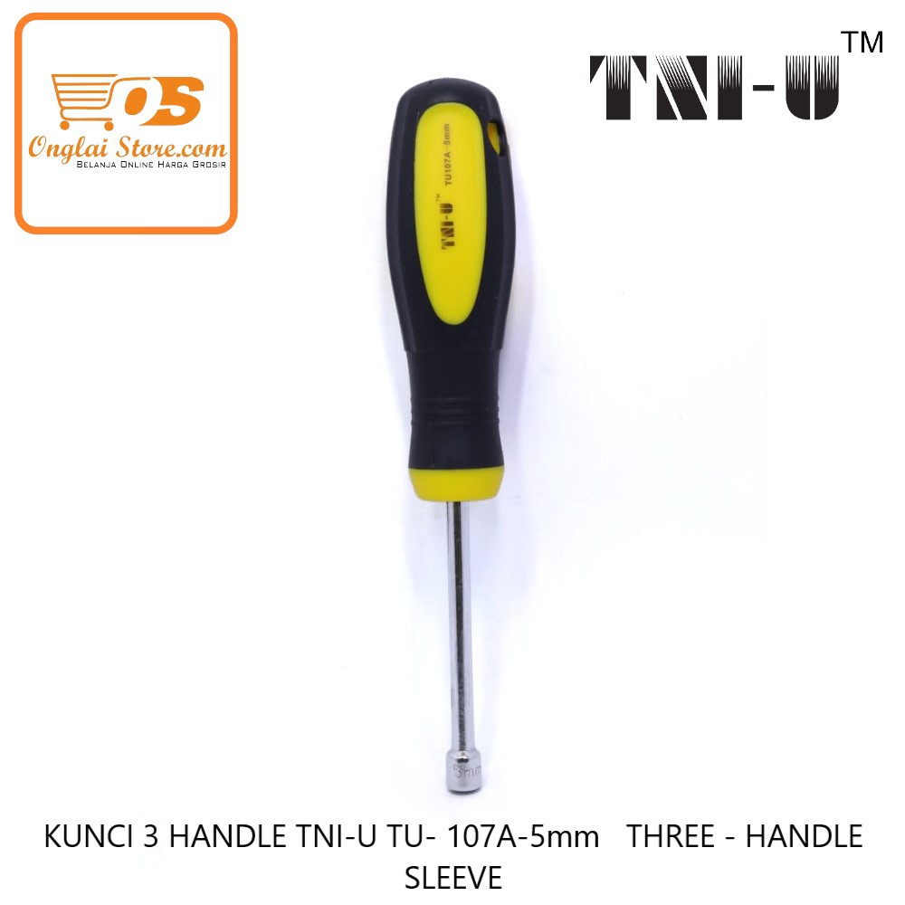 KUNCI 3 HANDLE TNI-U TU- 107A-5MM   THREE - HANDLE SLEEVE (HARGA PROMO)