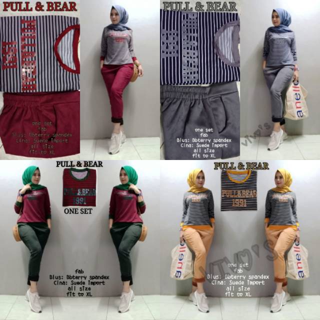 PULL & BEAR SET ORI VIVORIE