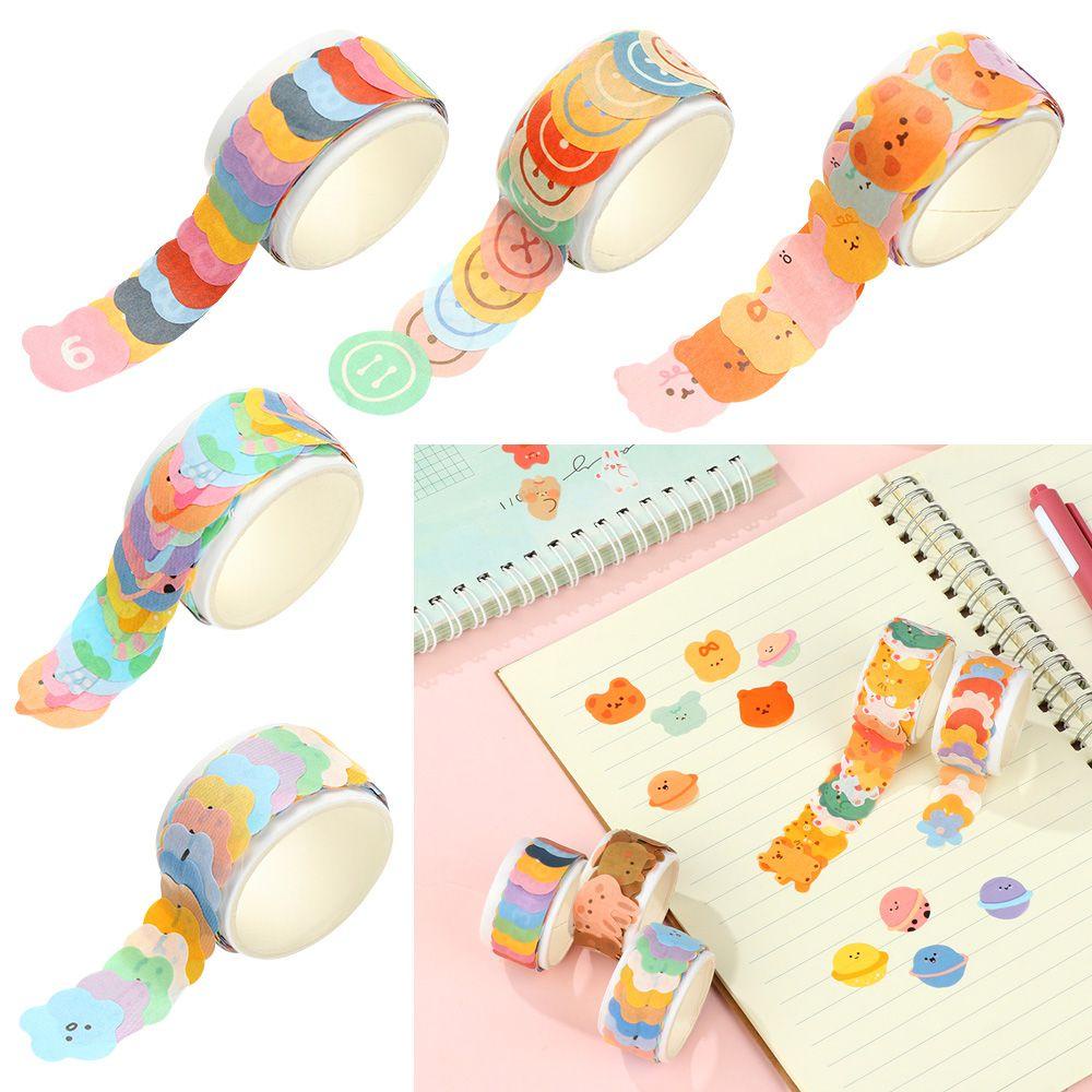 Nanas Washi Tape Perlengkapan Sekolah DIY Kawaii Dekoratif Scrapbooking Stiker