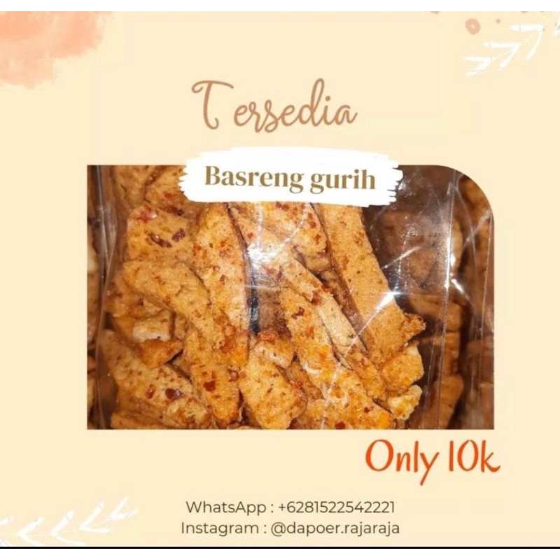 

basreng gurih daun jeruk