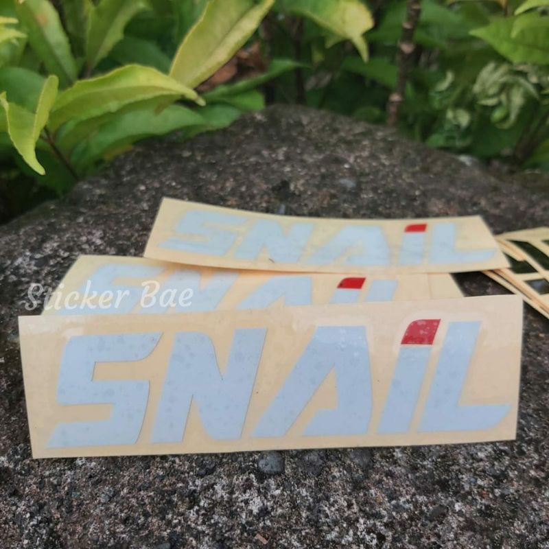 stiker snail sticker helm cutting