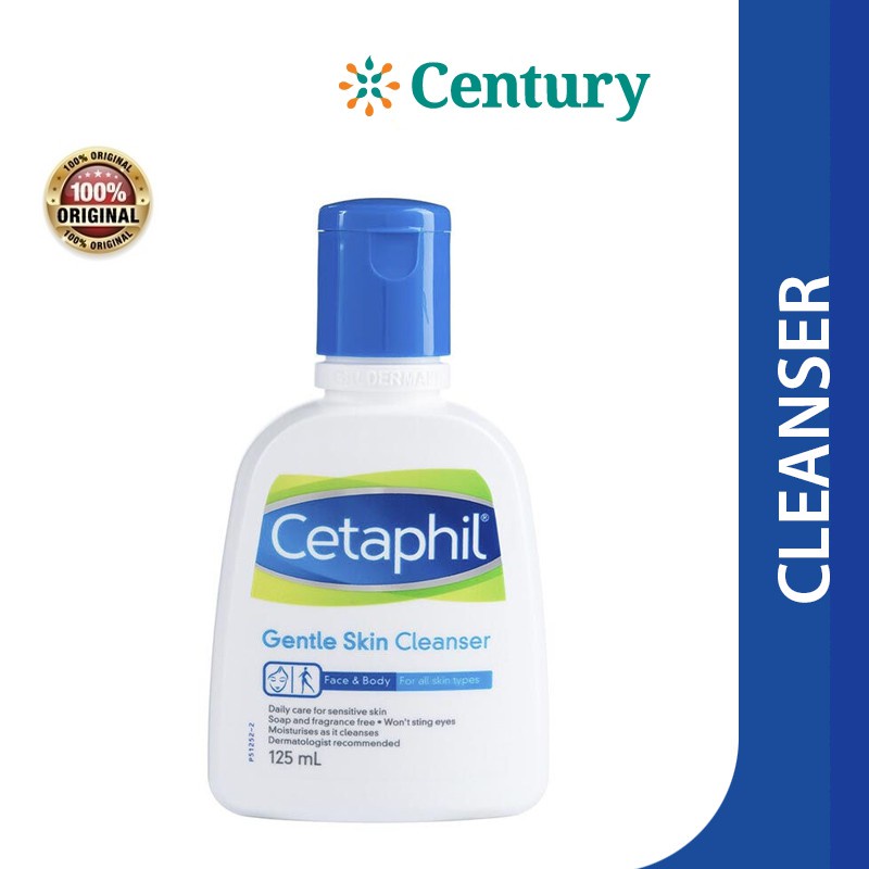 Cetaphil Gentle Skin Cleanser 125ml / Sabun Muka / Facial Wash / Kulit Kering dan sensitif/ Pelembab