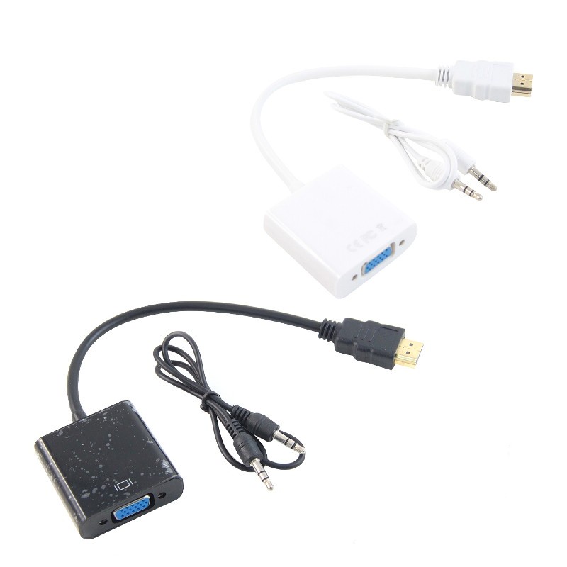 CONVERTER HDMI TO VGA + AUDIO