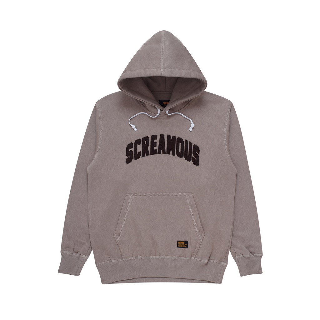 Screamous Sweater Pullover Hoodie - SWEATER COLLEGIATE WELT CREAM