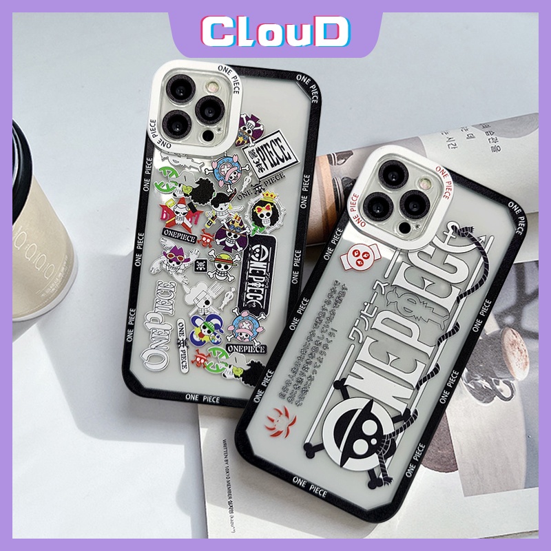 Case Transparan Motif Anime One Piece Untuk Oppo A96 A57 2022 A76 A16K A55 A95 A74 A12 A15 A54 A16 A31 A7 A52 A53S A35 A3S A53S 4z 5F 6lite 4z