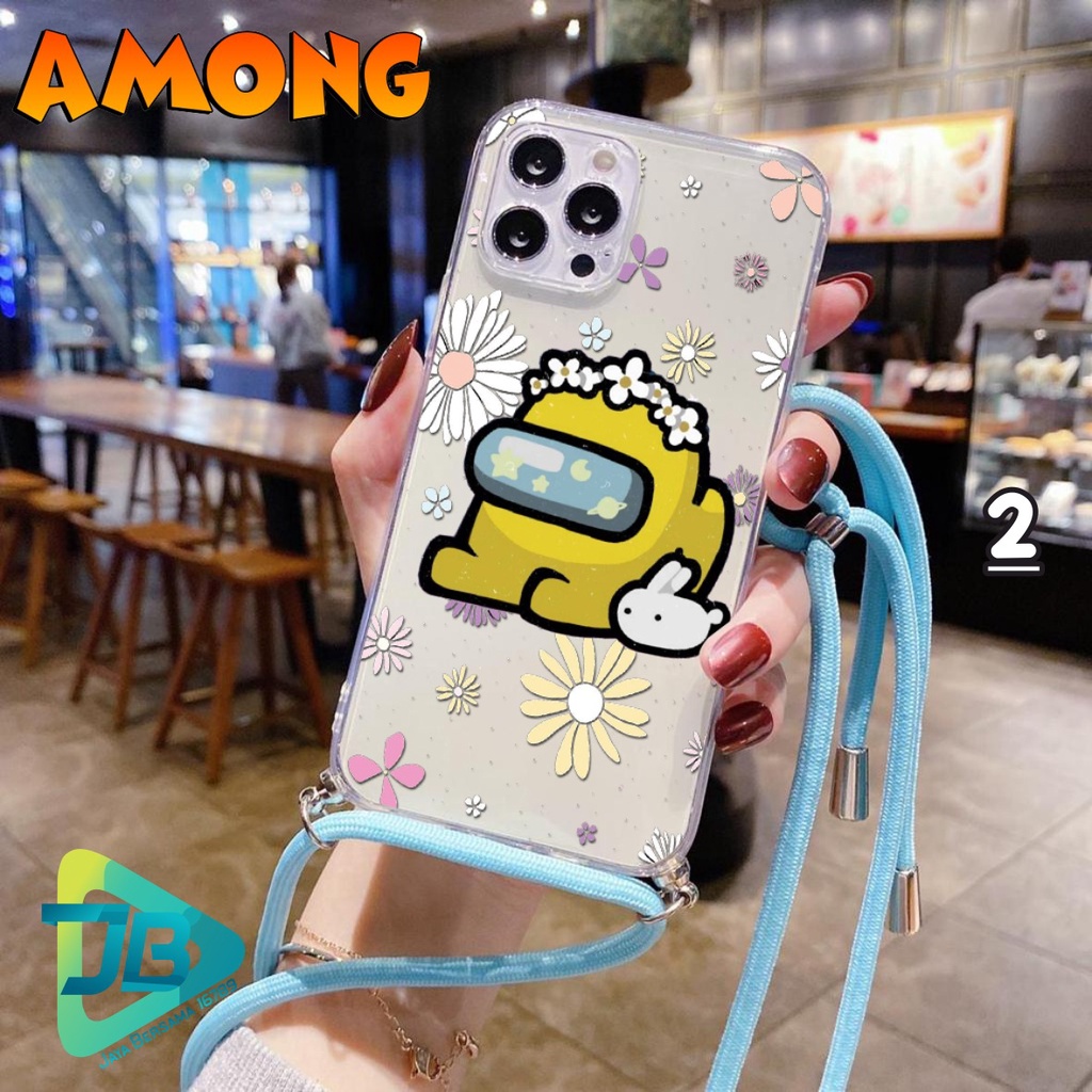 SOFTCASE SLINGCASE LANYARD BENING KARTUN OPPO VIVO XIAOMI SAMSUNG REALME IPHONE ALL TYPE JB4717