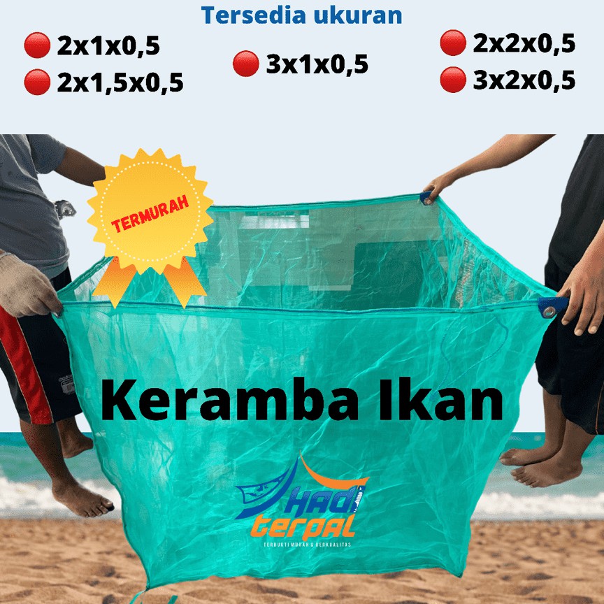 keramba ikan hapa tanjaran ikan siap pakai