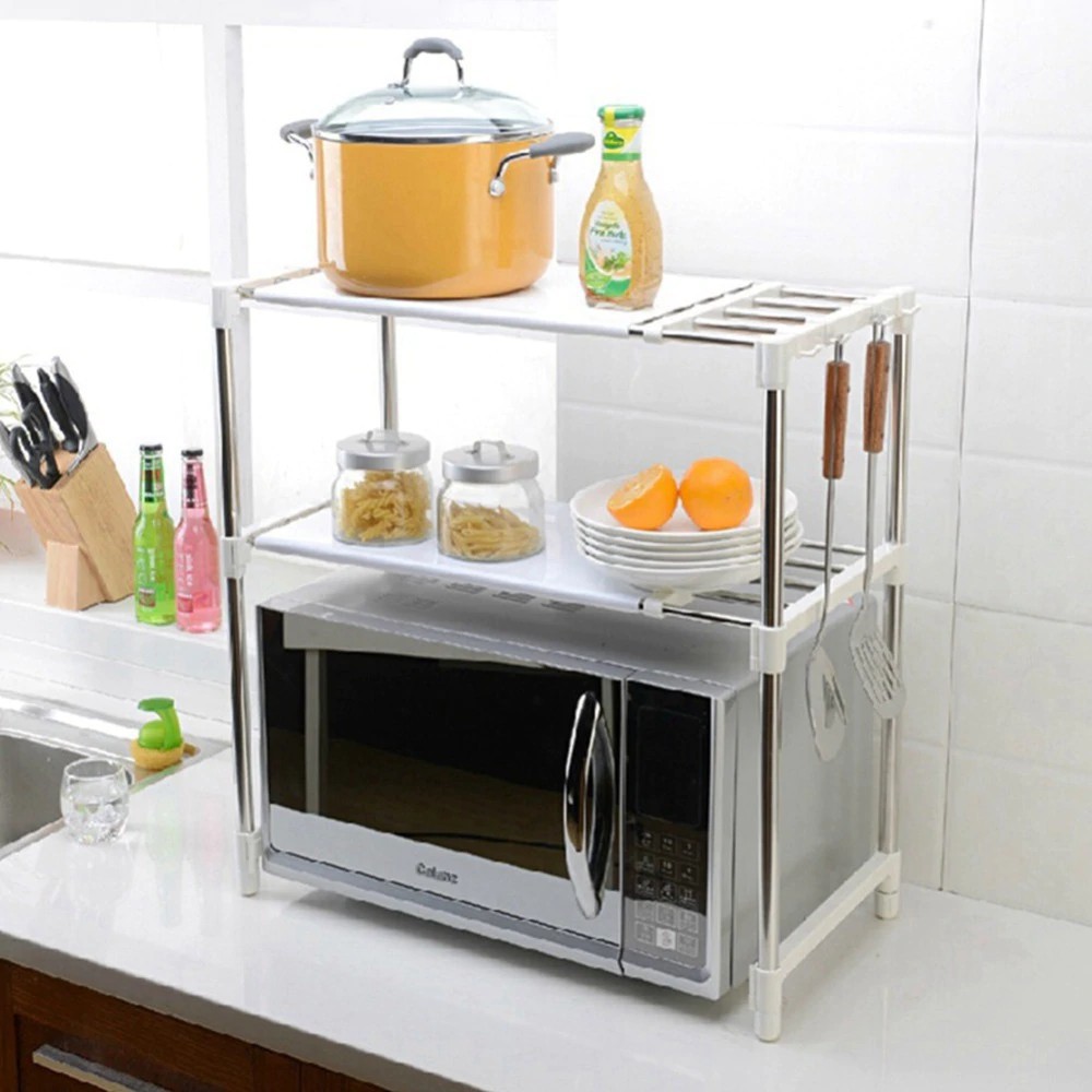 Rak Microwave Stainless - Rak Dapur Microwave Multifungsi