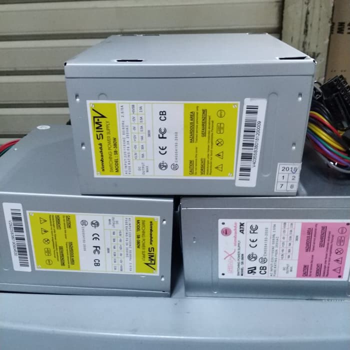 Power Supply (PSU) Simbadda 380W Tray