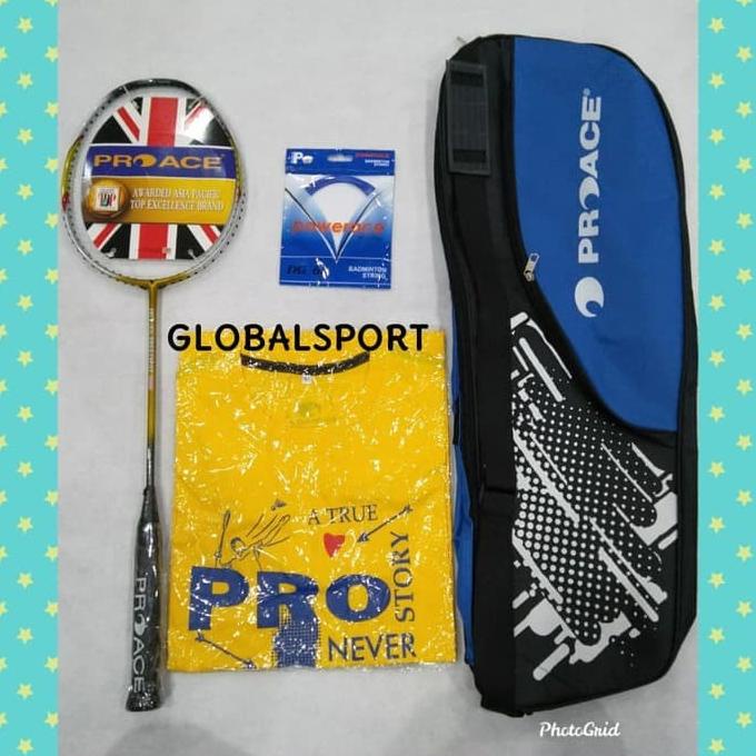 RAKET BADMINTON PROACE SWEETSPOT 3000 ORIGINAL FREE TAS, SENAR, KAOS RDG54646T
