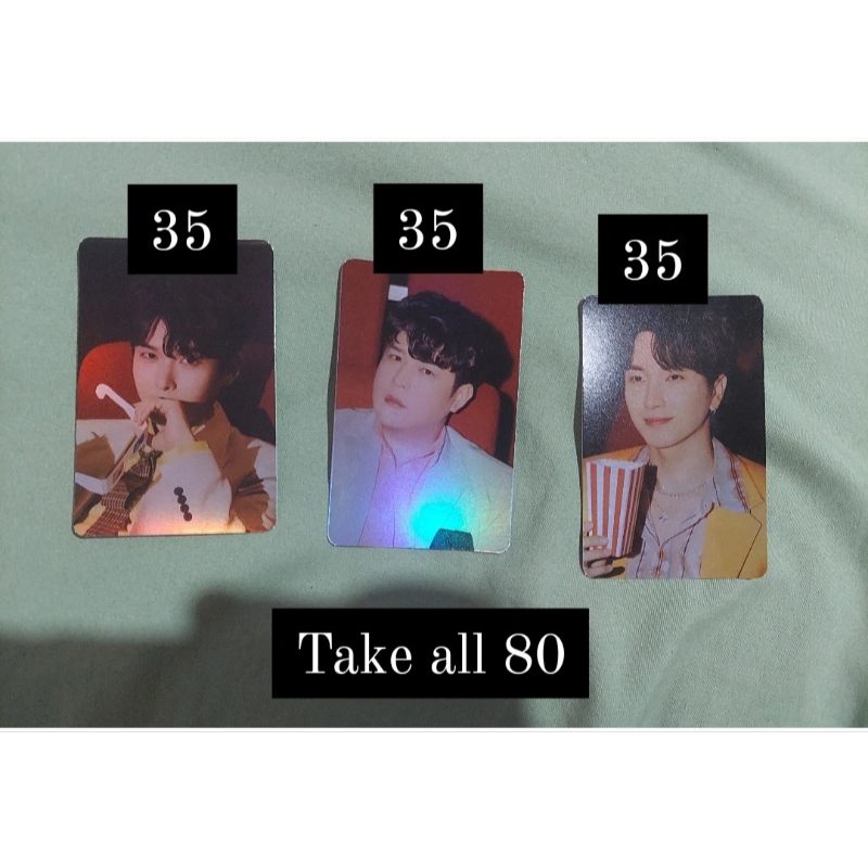 OFFICIAL [SALE] Sharing super junior Sg22 Season Greeting 2022 sg photocard pc benefit pob bene web 