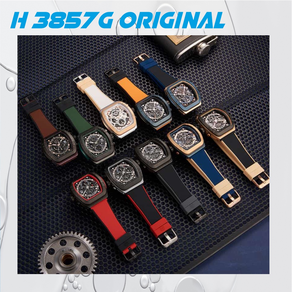 jam tangan pria H 3857G Original