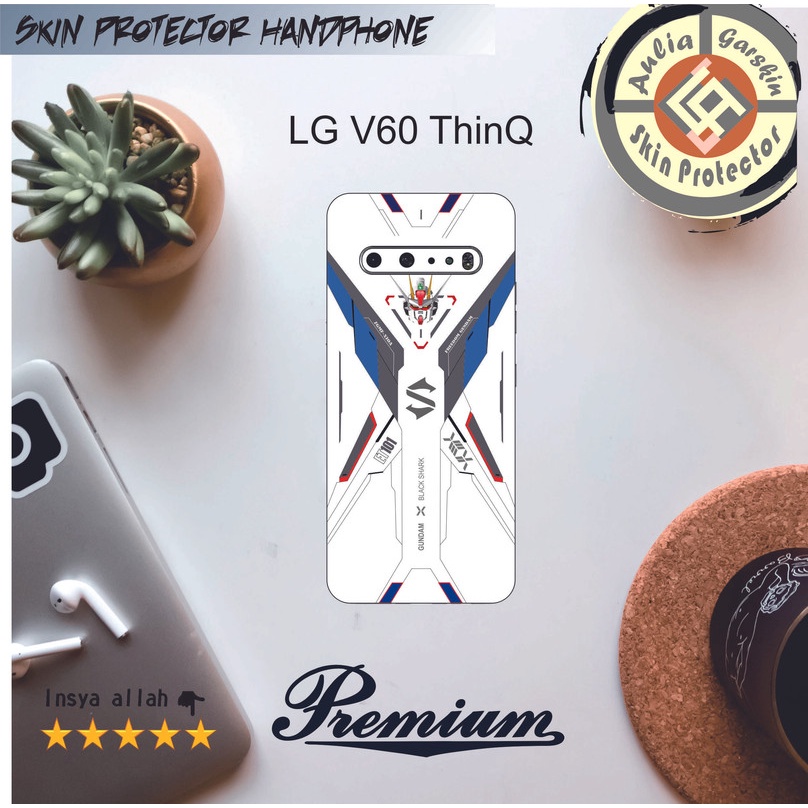 Dapat 2pcs Garskin HP LG V60 ThinQ Motif bbb - Free Custom Motif Via Chat