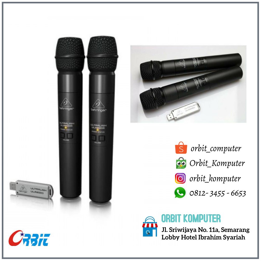 Mic Behringer ULM202USB ULM 202 USB ULM202 Mic Wireless for Behringer