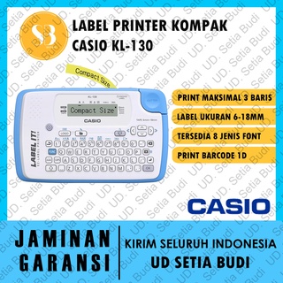Label Printer Compact Casio KL-130 Label It KL130