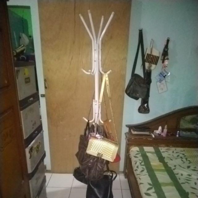 [disiniaja] Stand Hanger / Gantungan Tiang Berdiri / Hanger Gantungan Baju Dan Tas