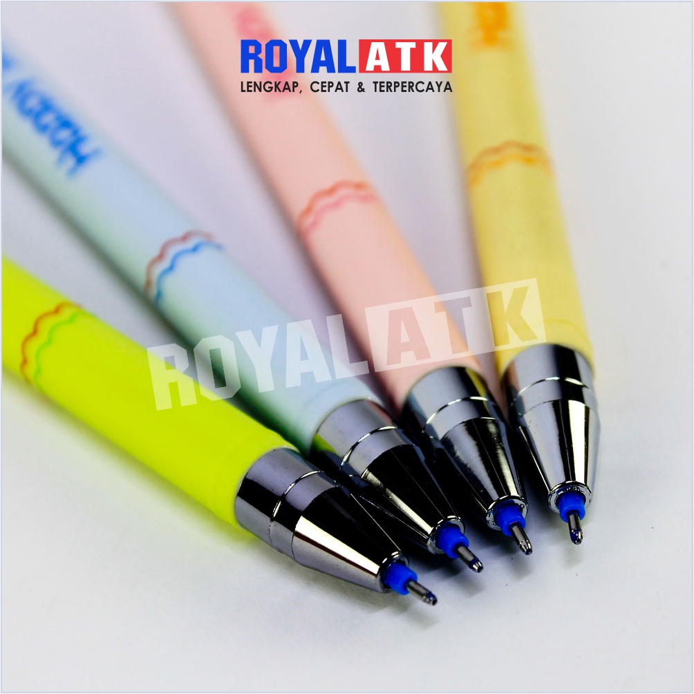 Eraseable Gel Pen / Pulpen Gel Dapat Dihapus M&amp;G Happy School AKPB1472