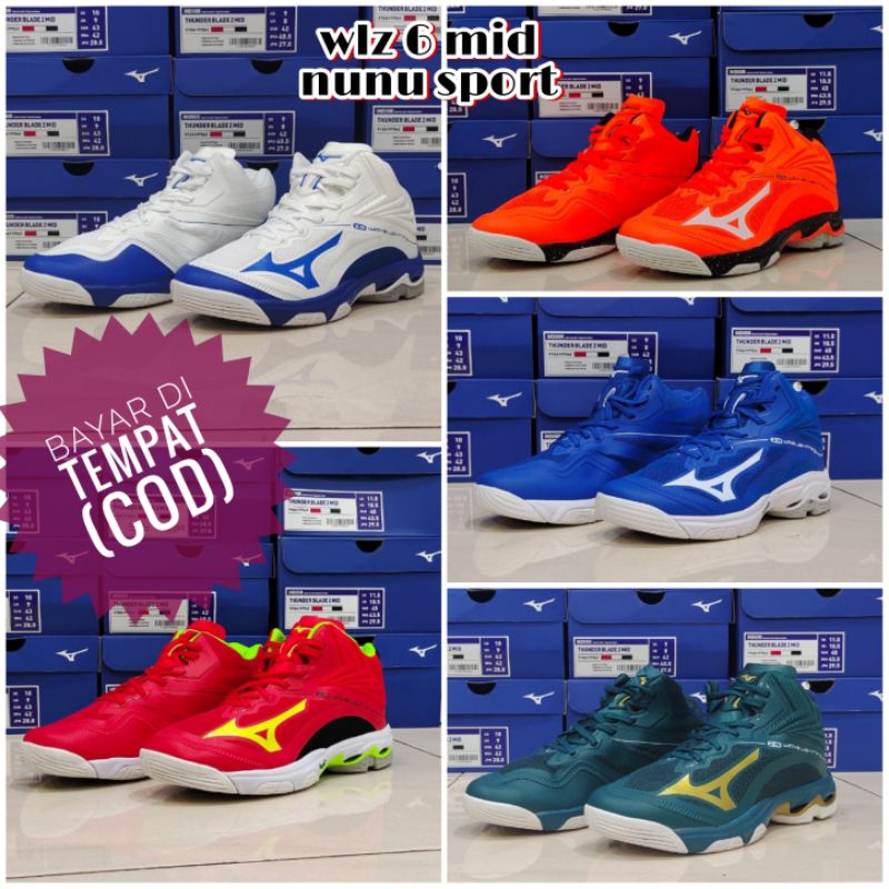 SEPATU VOLLY MIZUNO WLZ 6 PREMIUM/SEPATU VOLLY MIZUNO WLZ 6/MIZUNO WLZ 6/SEPATU VOLY MIZUNO WLZ 6/WL