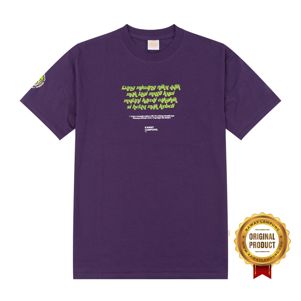 Kaway T-shirt Kaos Sagata Purple