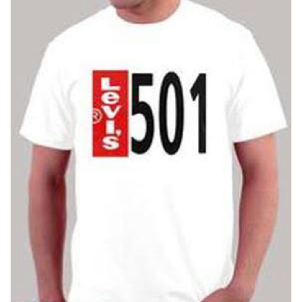 KAOS LEVIS 501/TSHIRT/BAJU LEVIS 501(L,L,4XL)
