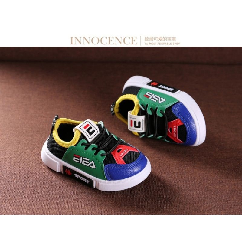 sepatu anak slip on import sepatu anak cowok sepatu anak laki laki EIEA