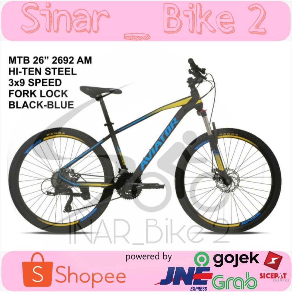 Sepeda Gunung Mtb Aviator 26Inch 2692 Am