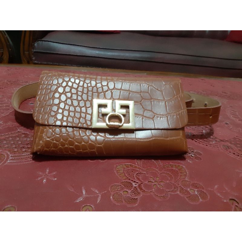 PL Clutch Rotelli Brown / Tas Pinggang
