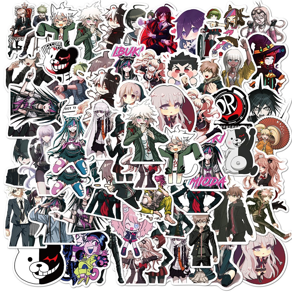 DR001 – Sticker / Stiker / Alat Tulis Anime Manga Cosplay Jepang Danganronpa