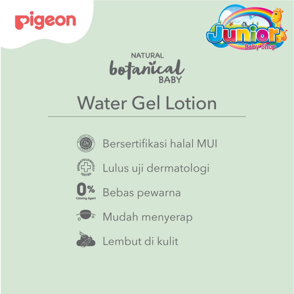 Pigeon Botanical Baby Water Gel Lotion 240ml
