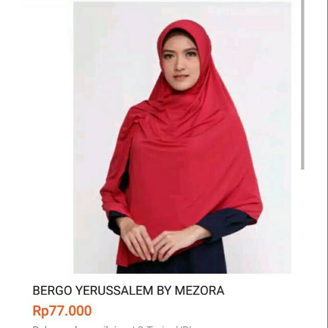Bergo Yerusalem by Mezora