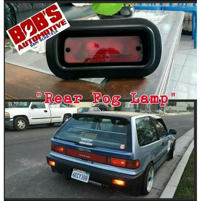 Rear foglamp / Rfl reflektor lampu bemper JDMcocok