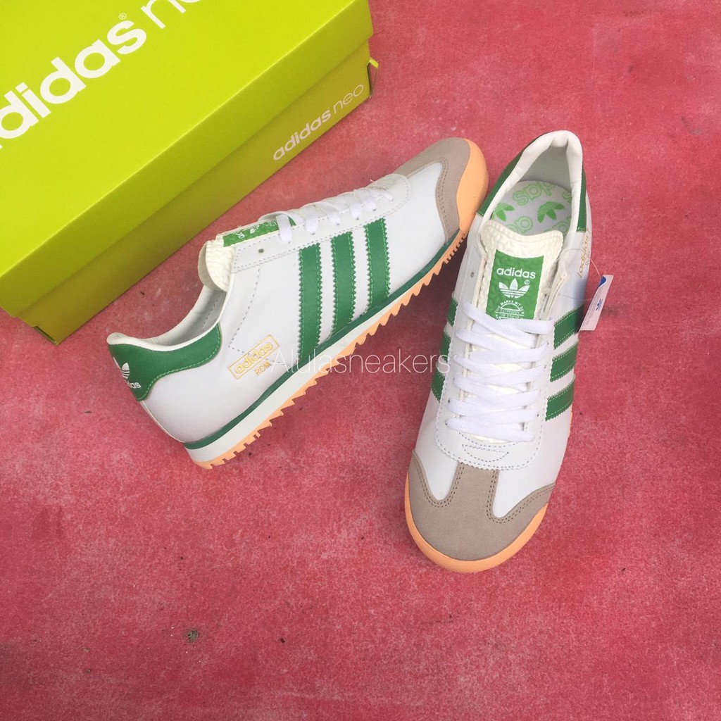 Sepatu Adidas Rom Casual Pria Klasik Sneakers Hitam Putih