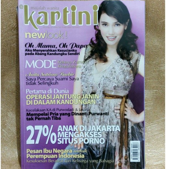 Majalah KARTINI 27 April - 11 Mei 2006 Feby Febiola