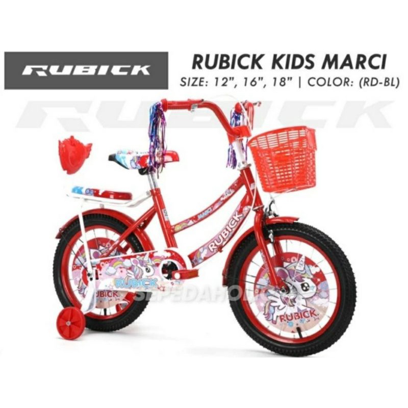 Sepeda anak perempuan RUBICK MARCI