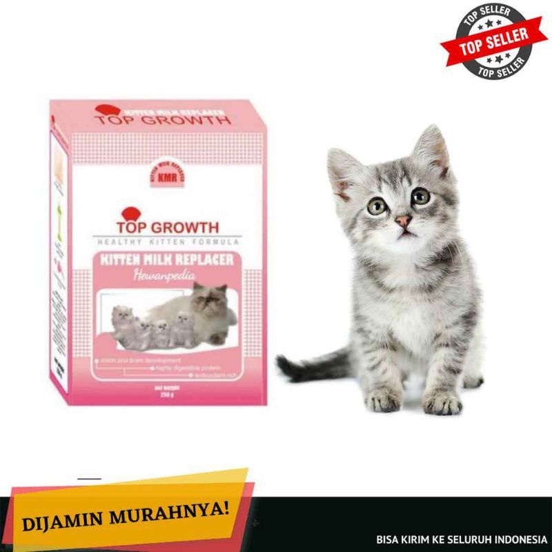 Susu Kucing Top Growth Sachet 30Gr Kitten Baby Cat Milk 30gram