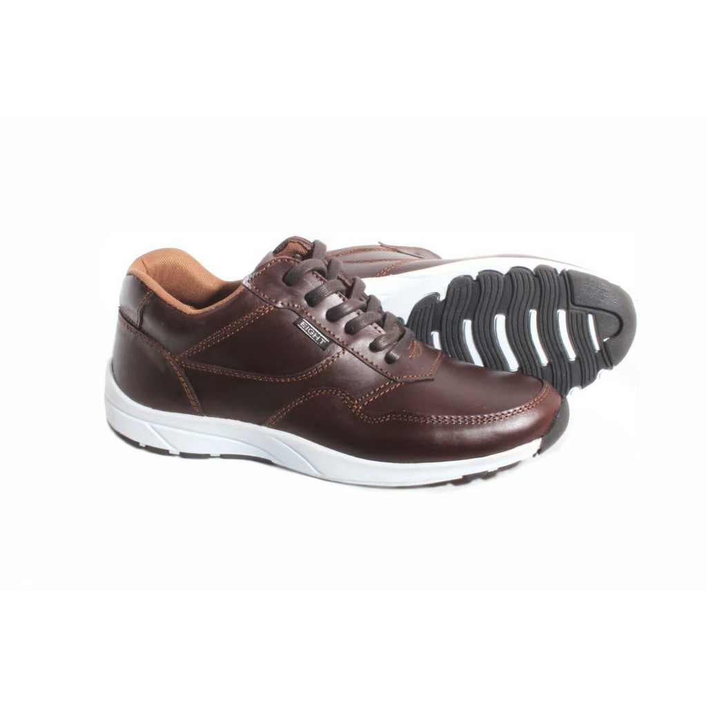 Sepatu Pria & Wanita Sneakers Kasual Crocodile OutdoorsMen Sepatu Kasual Kulit Buatan G-119