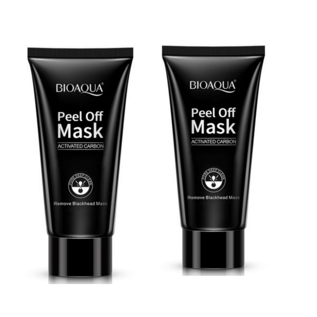 BIOAQUA Peel Off Mask Activated Carbon 60g BPOM